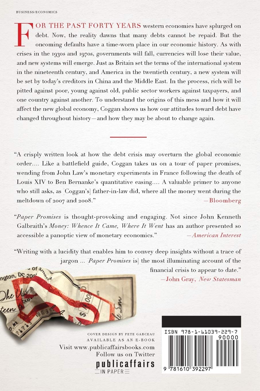 Paper Promises: Debt, Money & The New World Order - Financial Analysis Book for Global Economy & International Trade Insights | Perfect for Investors, Economists & Political Science Students