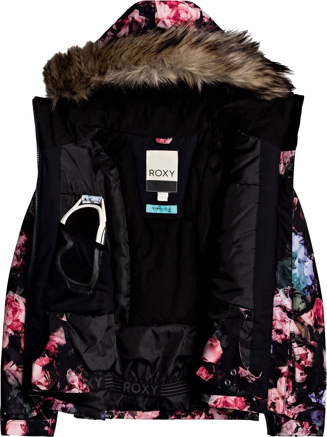 Roxy Girls American Pie Jacket for Teens - Stylish & Warm Outerwear for School, Casual Wear & Outdoor Activities