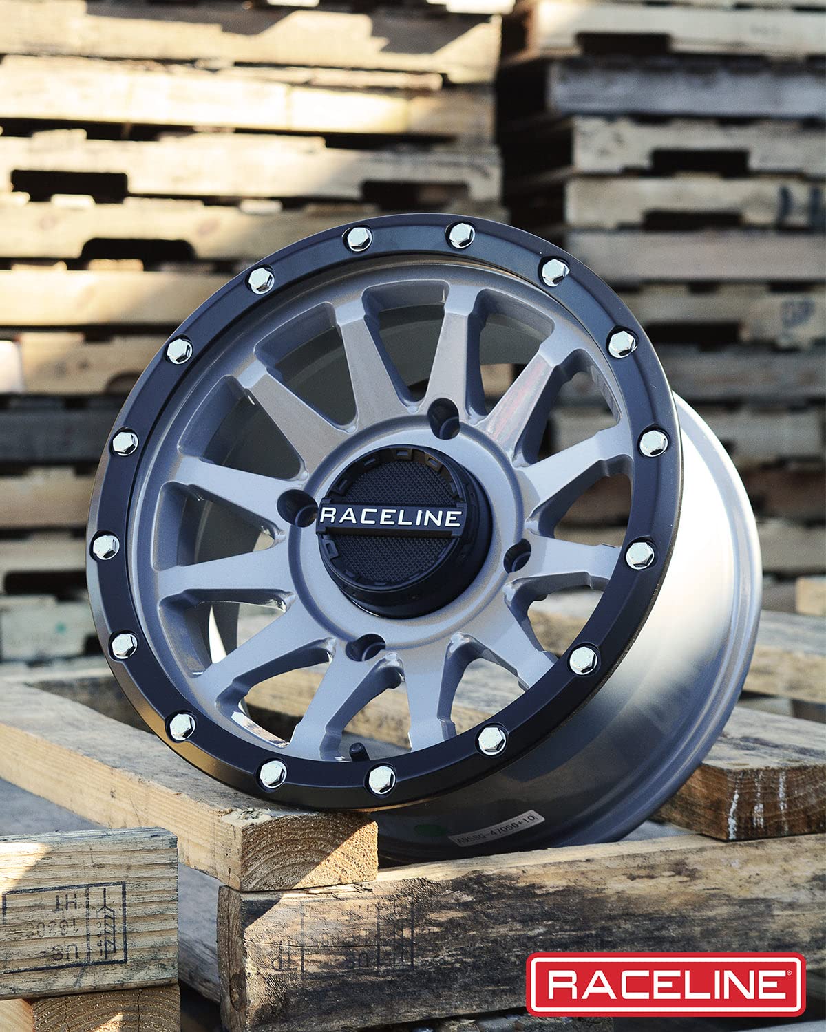 Raceline Wheels A95SG Trophy UTV/ATV Wheel - 14x7 Inches, 4x137 Bolt Pattern, 10mm Offset (4.39