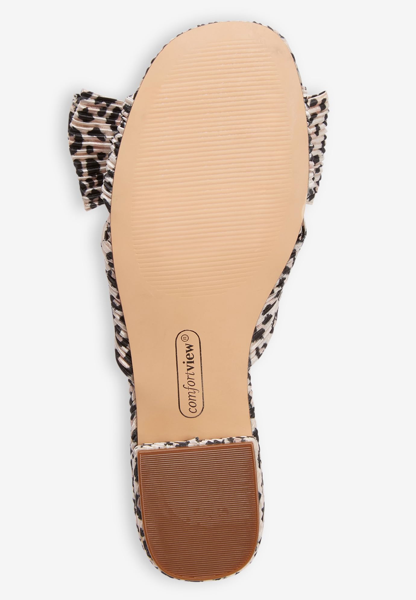 Comfortview Women's Wide Width The Blanche Mule - Slip-On House Shoes for Wide Feet with Arch Support | Perfect for Indoor Relaxation, Spa Days & Cozy Home Wear