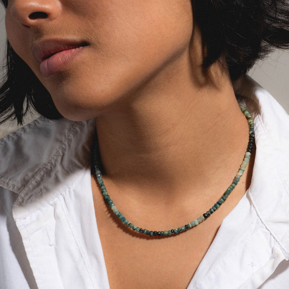 Handmade Beaded Gemstone Necklace for Women - Natural Stone Jewelry Gift for Birthday, Anniversary & Special Occasions | Boho Chic Fashion Accessory