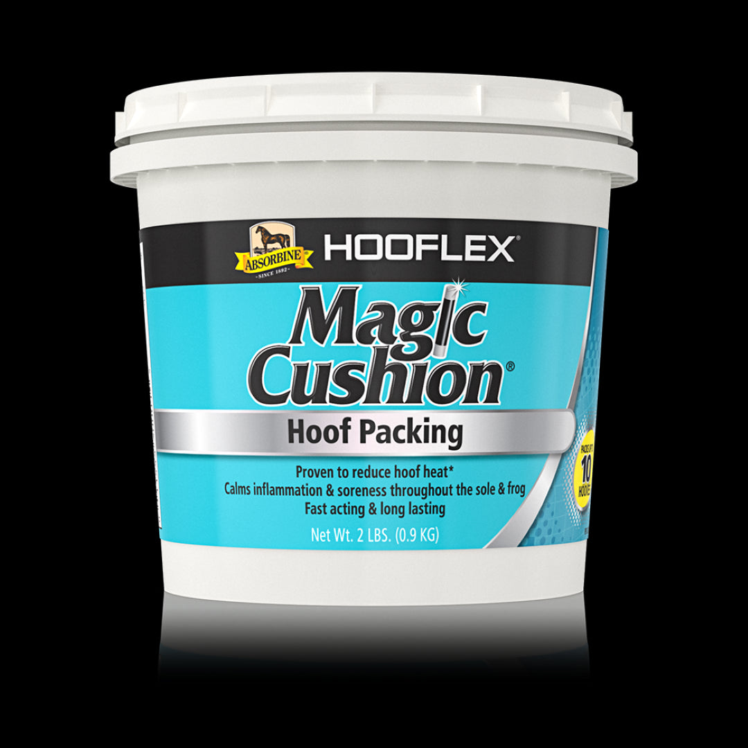 Absorbine Hooflex Magic Cushion 1.8 oz - Hoof Conditioner & Thrush Treatment for Horses - Ideal for Show Prep & Daily Hoof Care