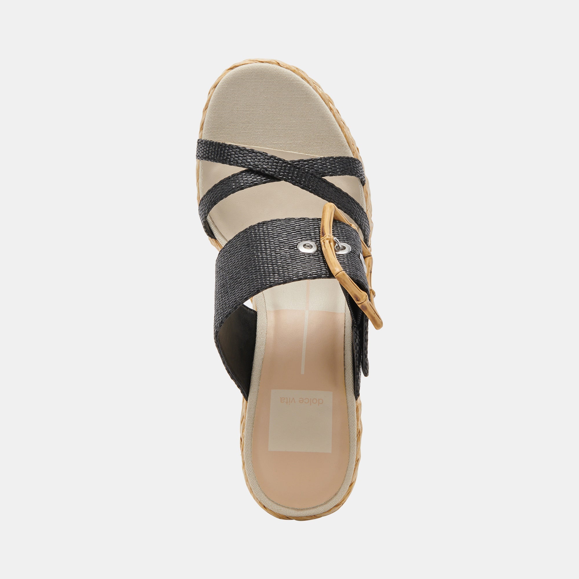 EDWINA Women's Onyx Raffia High Heels - Stylish & Comfortable Sandals for Weddings, Parties & Summer Outfits