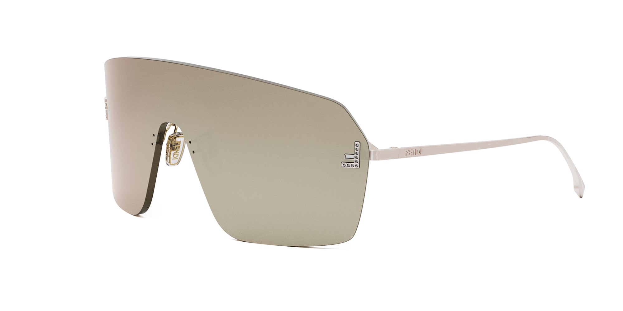 Fendi First Crystal FE4121US Women's Luxury Sunglasses - Stylish Designer Shades for Fashion & Outdoor Activities