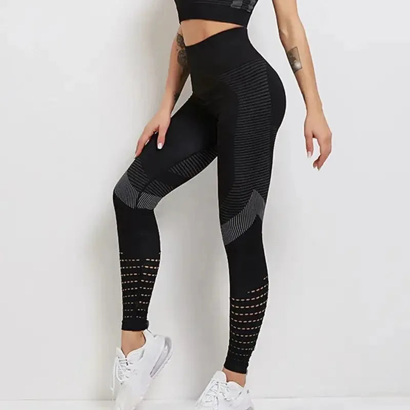 Sexy High Waist Seamless Leggings for Women - Push Up Workout Yoga Pants with Tummy Control - Perfect for Gym, Running, Fitness & Casual Wear