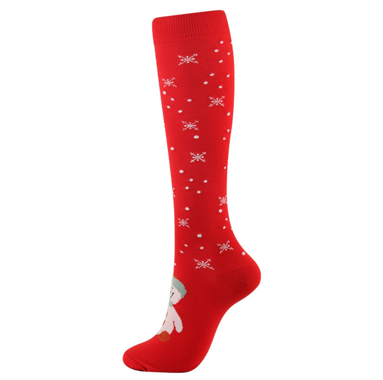 3D Cartoon Christmas Socks for Women & Men - Unisex Holiday Stockings with Fun Print, Warm & Comfortable Athletic Socks for Adults (Size 10) - Perfect for Gifts, Winter Sports & Cozy Home Wear