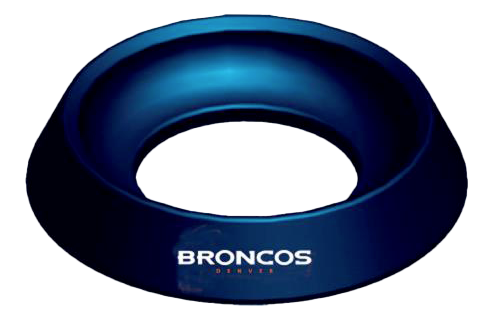 Denver Broncos NFL Official Team Logo Insulated Stainless Steel Tumbler Cup - Perfect for Game Day, Tailgating & Office Use