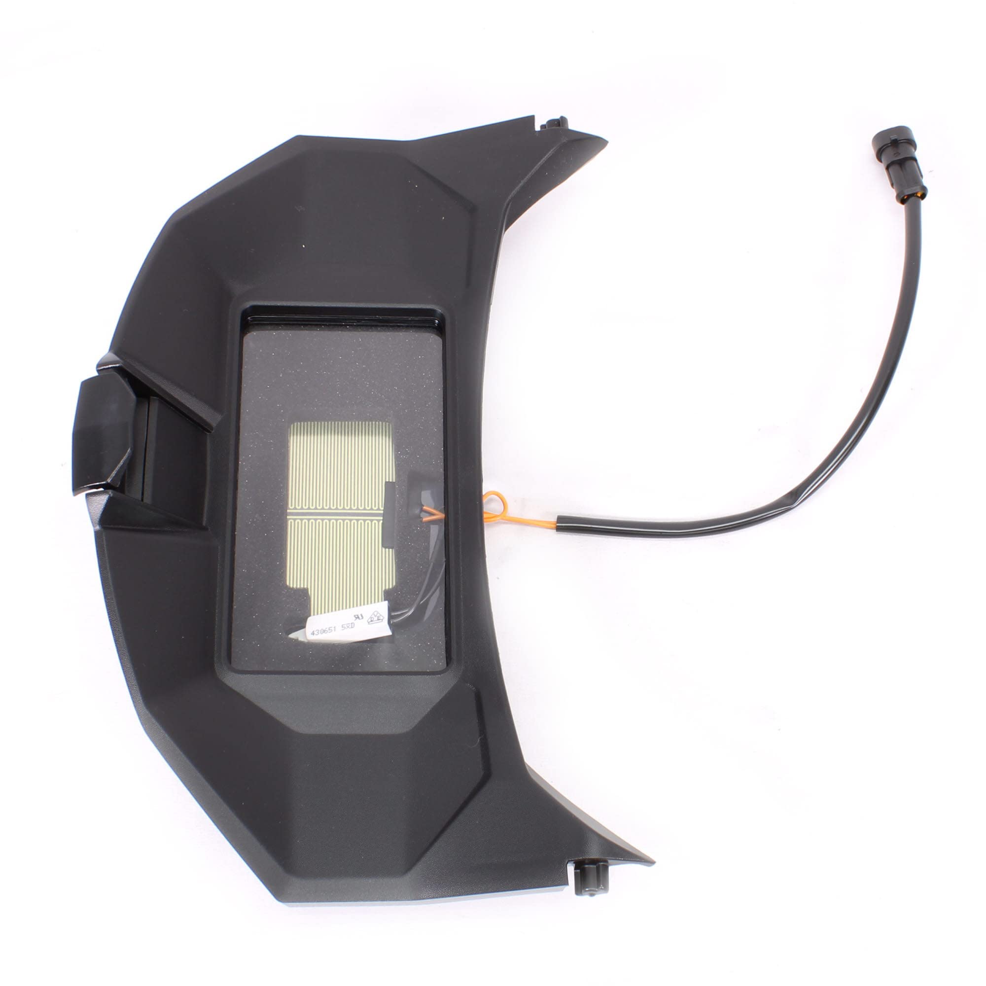 Ski-Doo OEM Glovebox Replacement Door & Heated Phone Holder 860202169 - Perfect for Snowmobile Storage & Winter Phone Charging