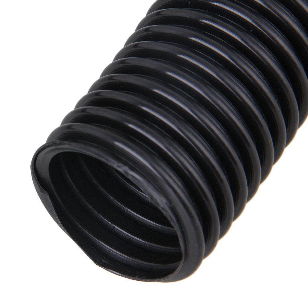 BQLZR 40mm Black Plastic Central Vacuum Hose Kit - Model 00249 - Flexible Industrial Vacuum Accessory for Home & Workshop Cleaning
