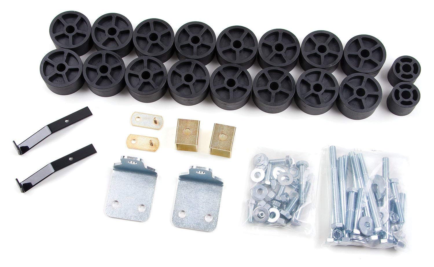 Zone Offroad ZONC9153 3-Inch Body Lift Kit for Jeep Wrangler & Gladiator - Heavy Duty Suspension Upgrade for Off-Roading & Truck Customization