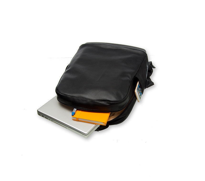 Moleskine Classic Backpack for Laptops & Tablets - 15 Inch Waterproof Laptop Backpack with USB Charging Port, Perfect for Work, School & Travel - Durable & Stylish Digital Device Bag