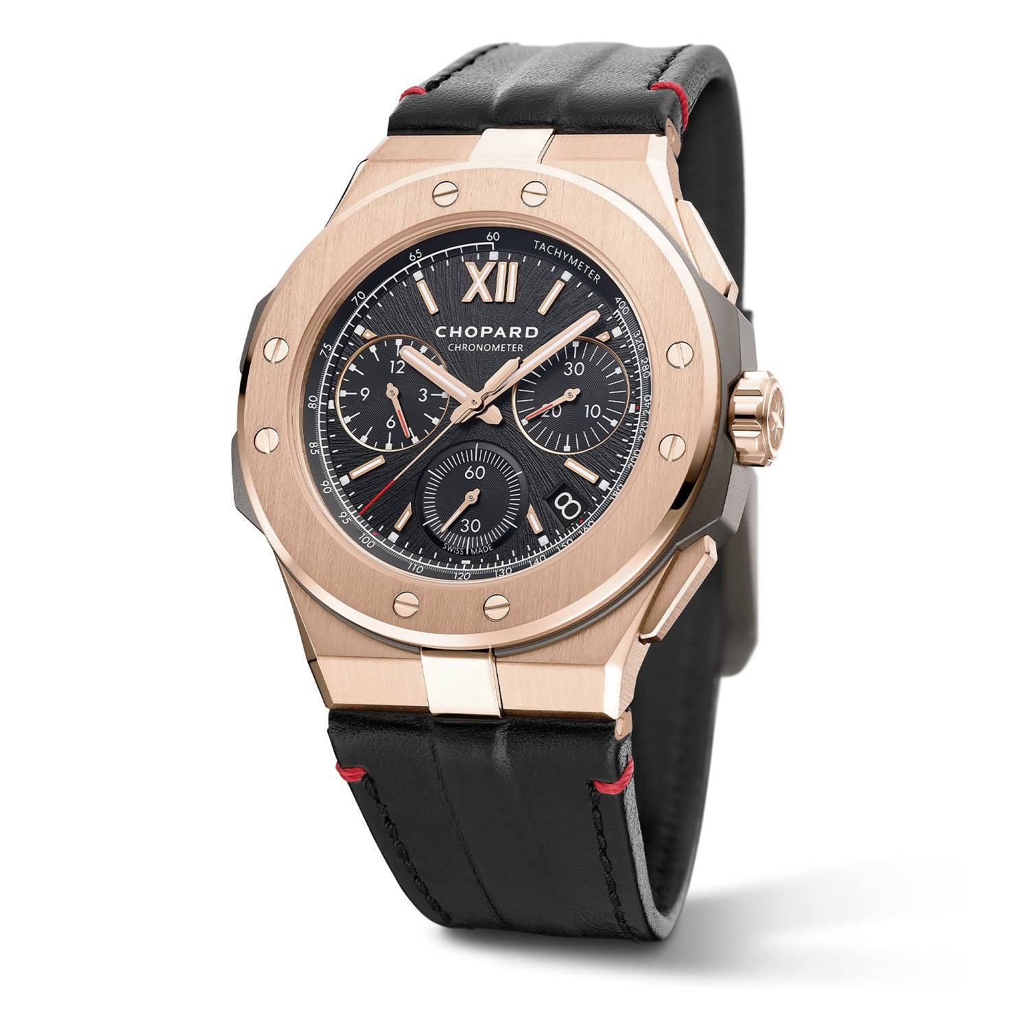 Chopard Alpine Eagle XL Chrono Men's Luxury Watch - Rose Gold & Ceramized Titanium Case, Swiss Automatic Movement, Water Resistant - Perfect for Business Meetings, Formal Events & Luxury Gift Giving