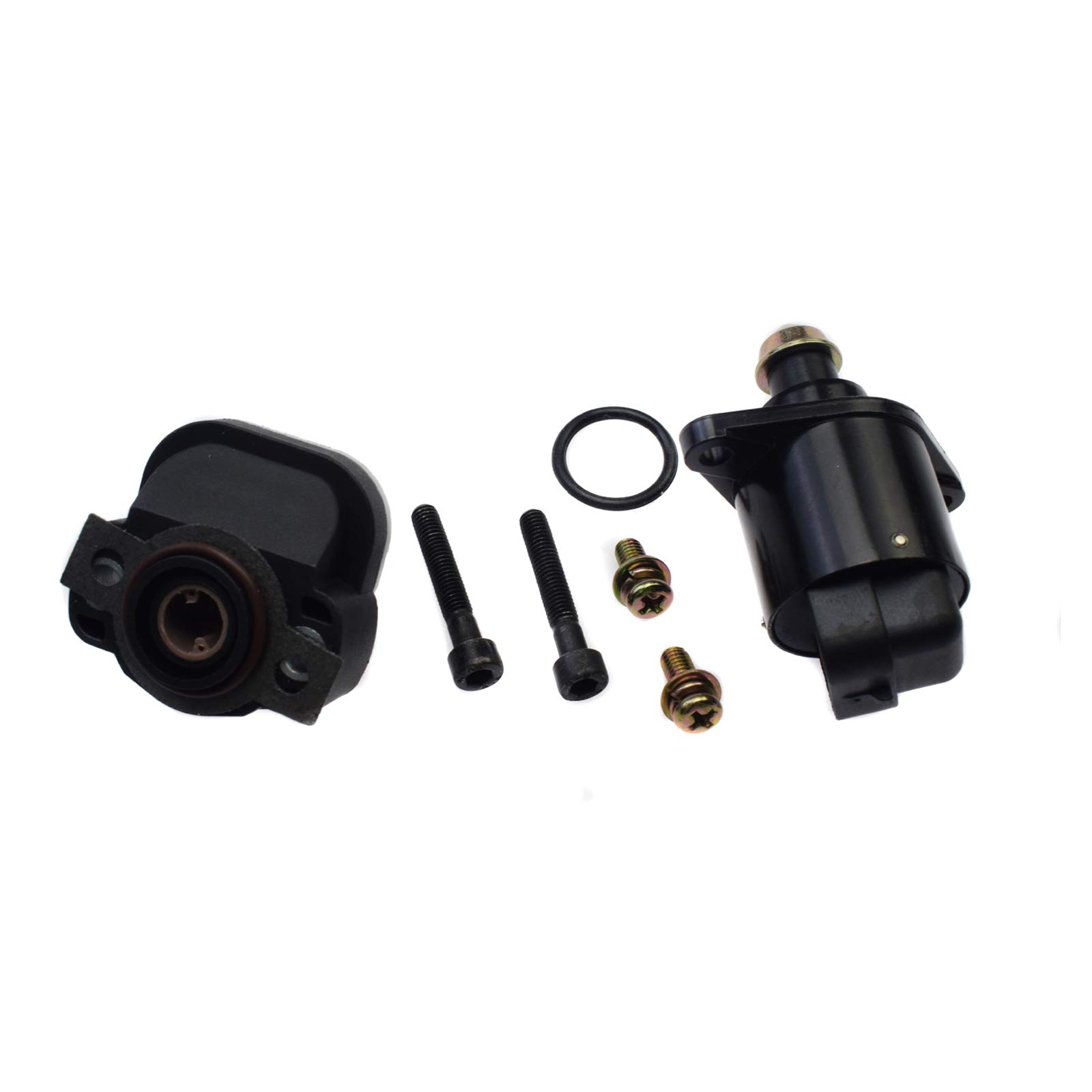 IAC Valve & Throttle Position Sensor Compatible with Dodge Dakota Durango Ram B150 W150 B150 Jeep Grand Cherokee 1994-2003 - Replaces 053030657AB 56027940 4882219AB - Improve Engine Performance & Fuel Efficiency