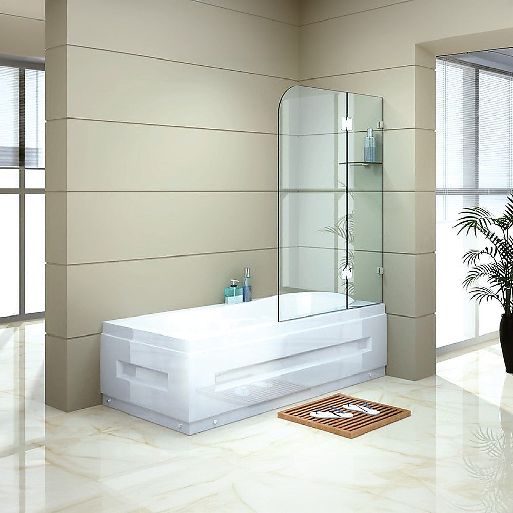 10mm Frameless Glass Shower Screen 1200 x 1450mm - Modern Bathroom Panel by Della Francesca | Perfect for Walk-in Showers, Wet Rooms & Luxury Bathroom Renovations