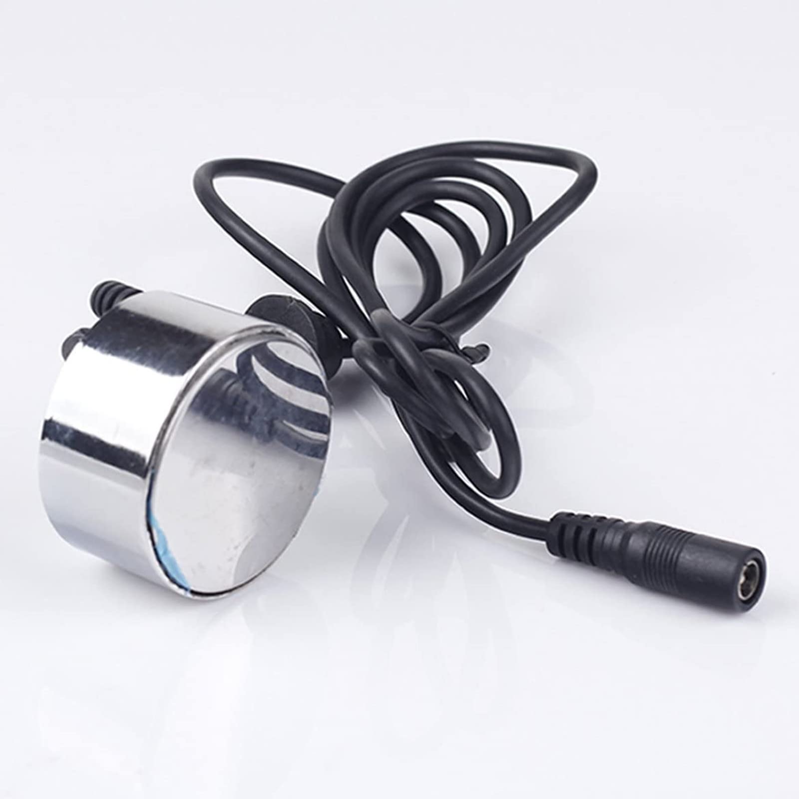 2Pcs 24V Mini Ultrasonic Mist Maker Fogger - Water Fountain Humidifier, Pond Atomizer for Indoor Plants, Home Decor & Aromatherapy (Silver)