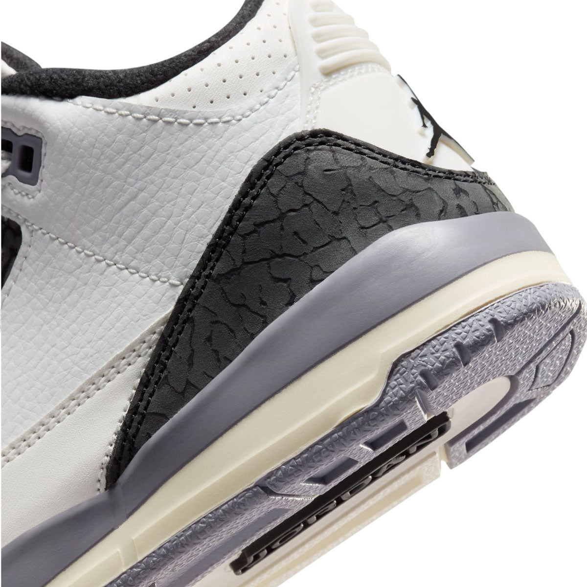 Air Jordan 3 Retro 'Cement Grey' Kids Basketball Shoes - Classic Sneakers for Boys & Girls - Perfect for School, Sports & Casual Wear
