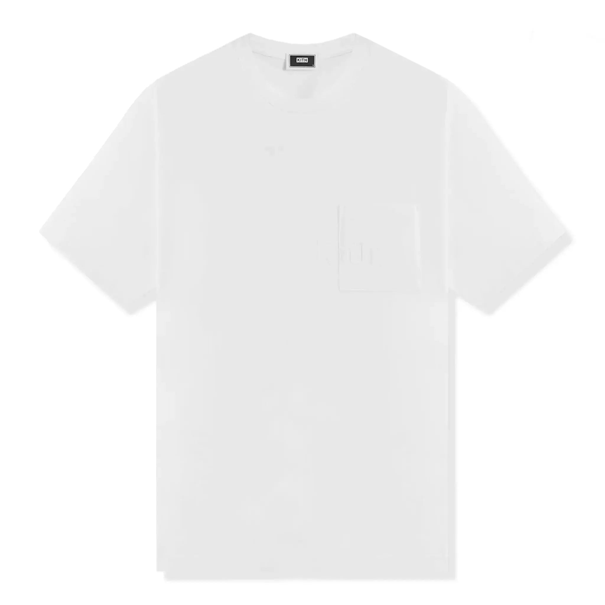 Kith Quinn White T-Shirt for Men - Classic Cotton Crewneck Tee - Casual Streetwear Essential for Everyday Wear & Outfits