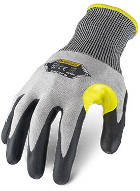 3M Command A3 Foam Nitrile Gloves - Disposable, Chemical Resistant, Latex-Free for Cleaning, Medical, and Food Handling