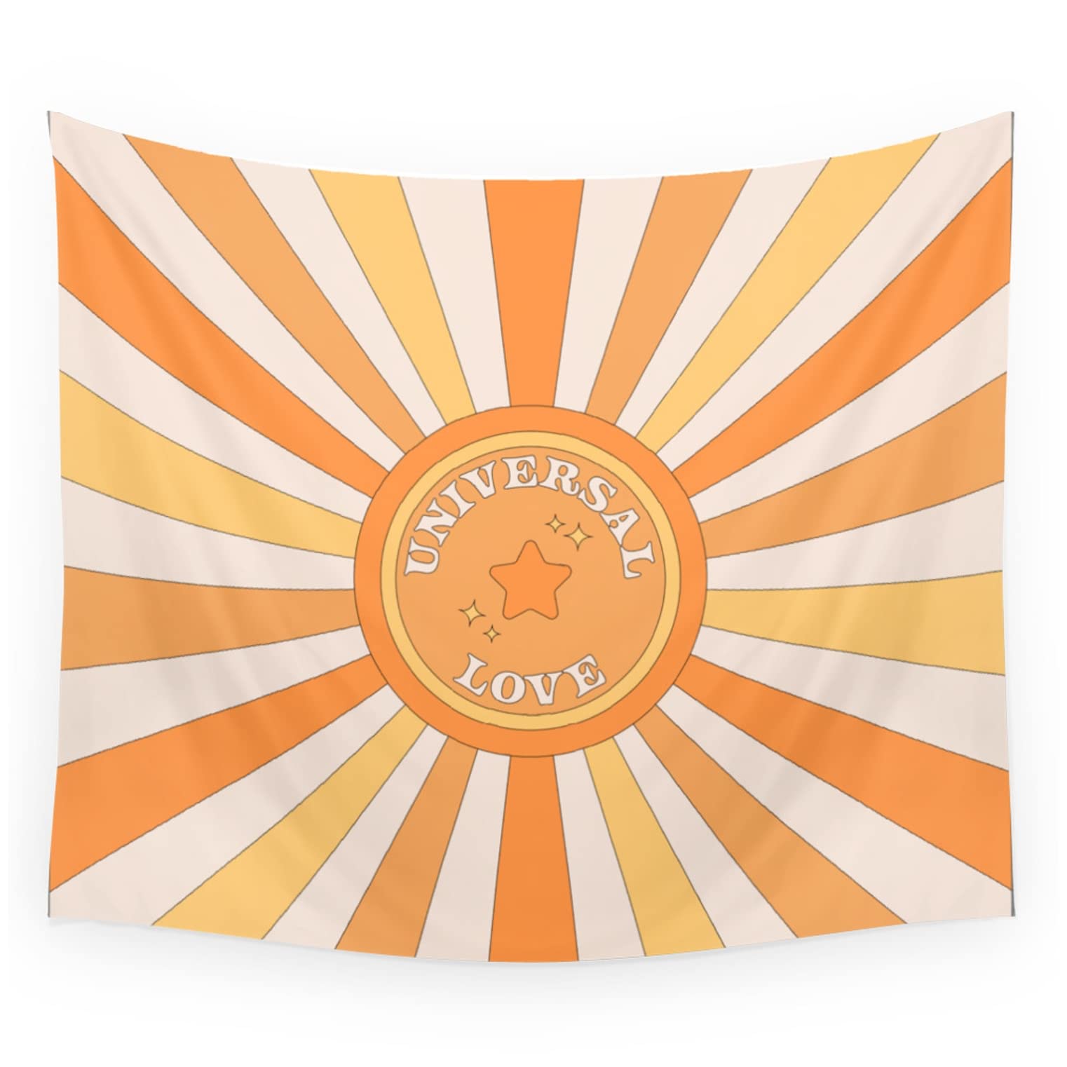 Exquisite Paradox Universal Love and Sunshine Wall Hanging Tapestry - 88