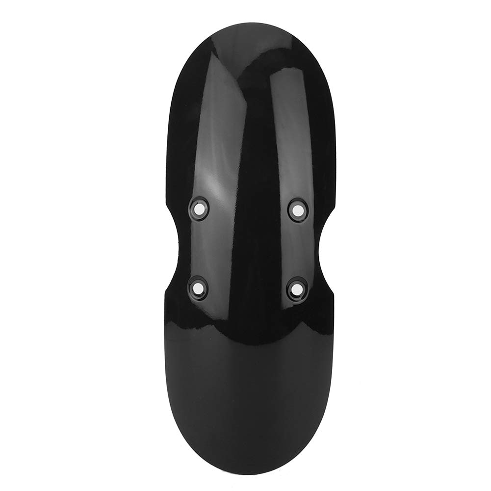 Acouto Black Short Front Mudguard Dirt Guard Cover for Triumph T100 & 900 Motorcycles (2001-2016) - Off-Road Protection & Style Upgrade