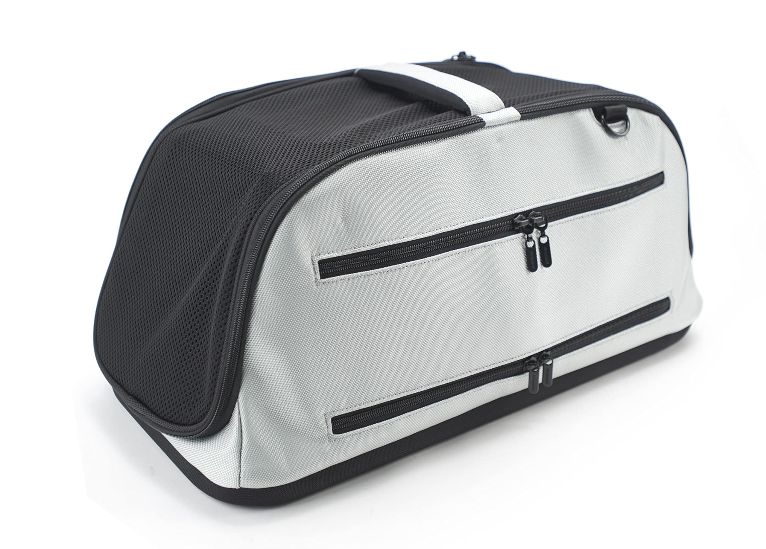 Sleepypod Air - FAA Approved Pet Carrier for Cats & Dogs | Lightweight & Durable Travel Carrier for Airlines (Glacier Silver) | Perfect for Air Travel, Road Trips & Vet Visits