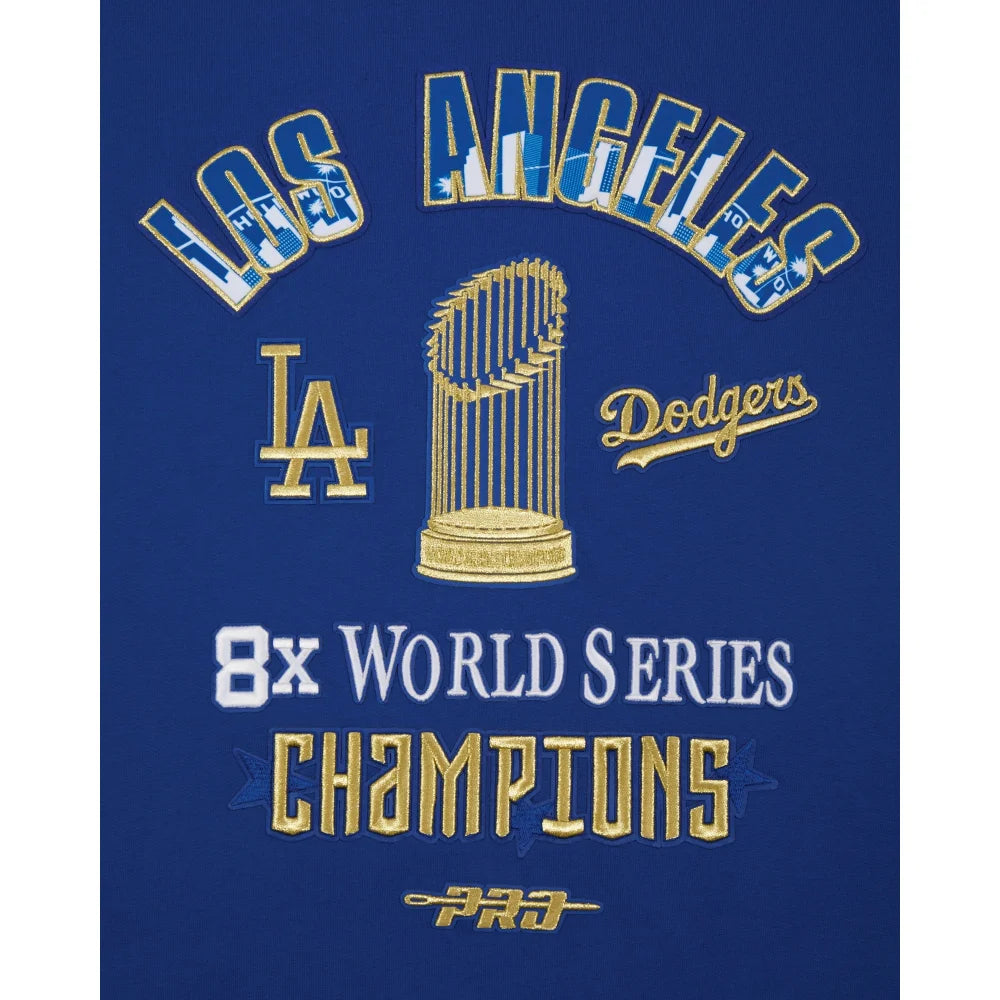Men's Pro Standard Los Angeles Dodgers 2024 World Series Champions T-Shirt - Official Baseball Fan Jersey for Games & Casual Wear