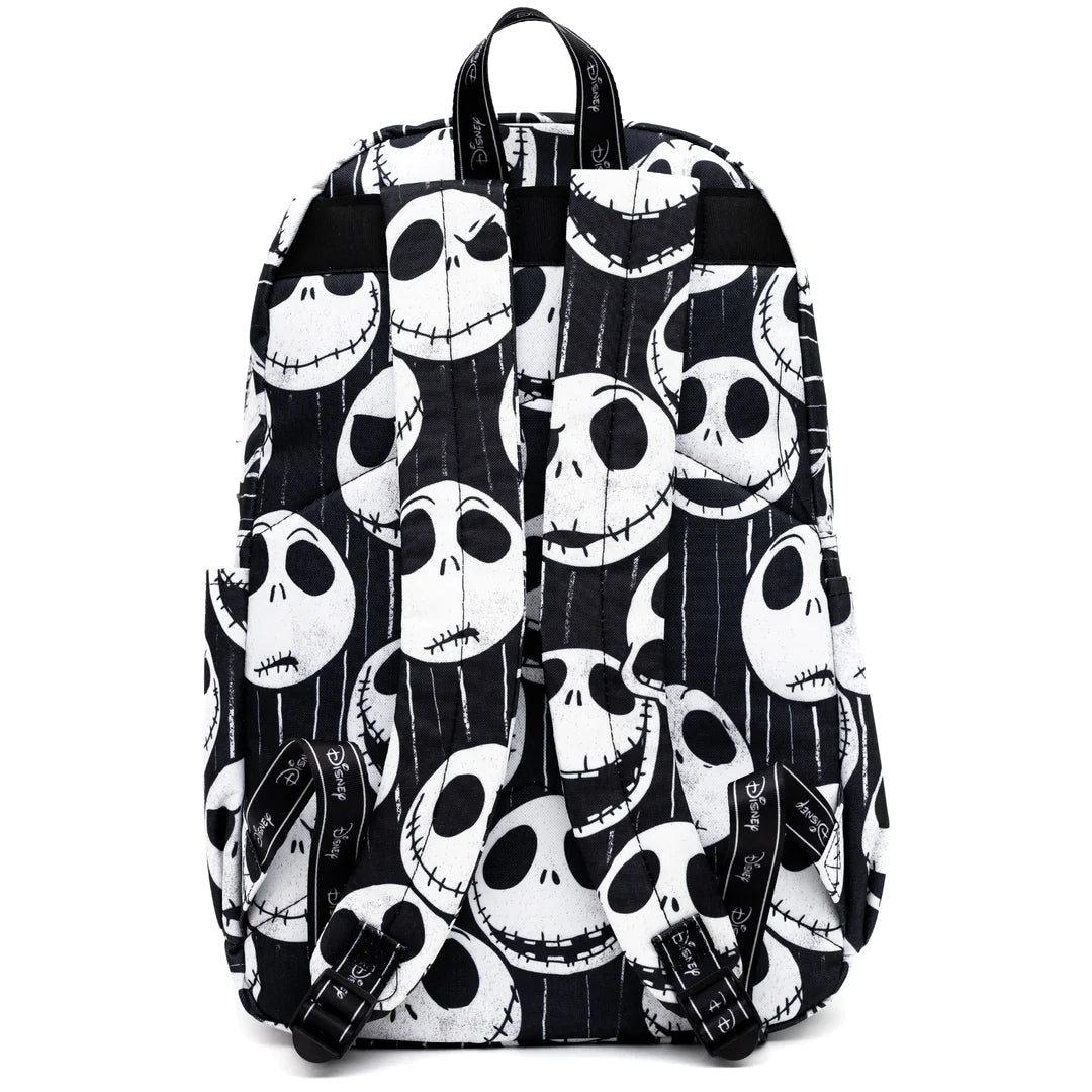 Jack Skellington 17 Inch Halloween Backpack for Cosplay, School & Travel | The Nightmare Before Christmas Inspired Bag