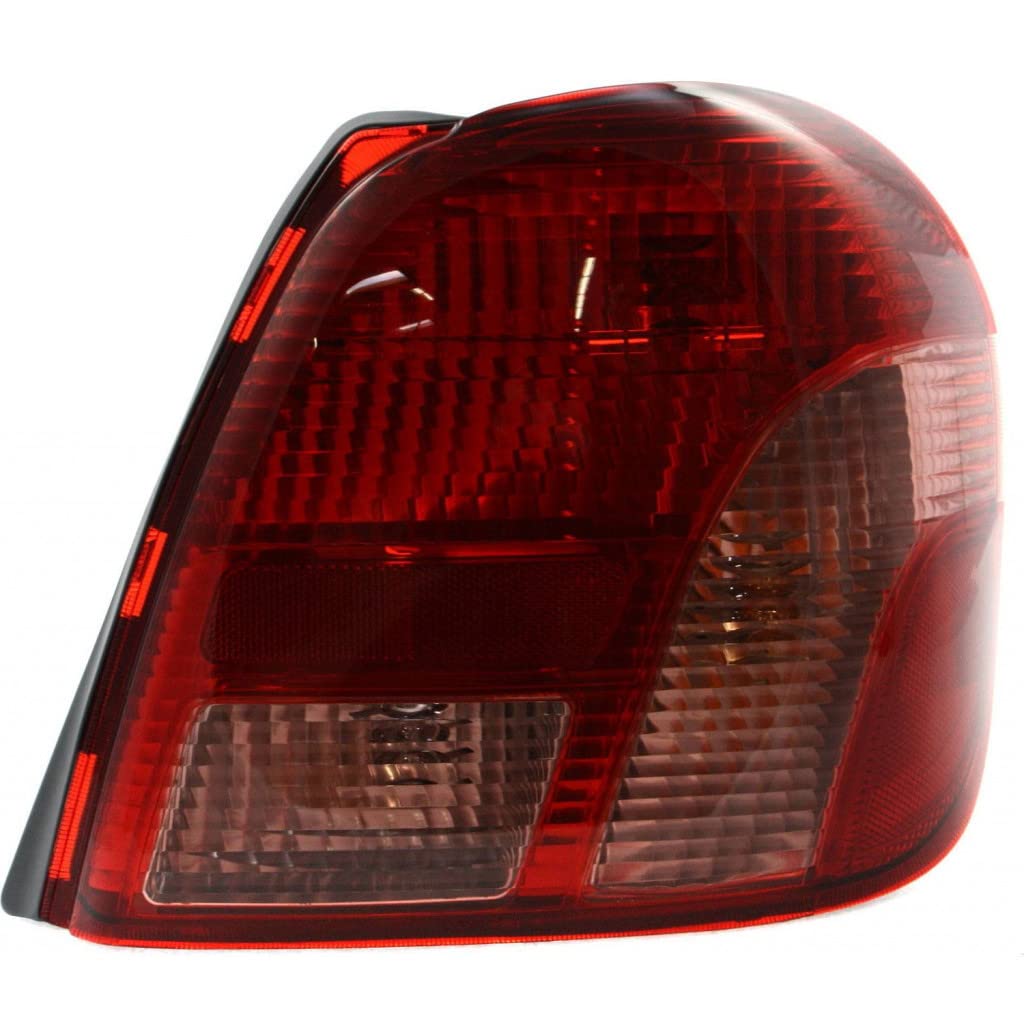 2000-2002 Toyota Echo Passenger Side Tail Light Assembly with Bulbs - Direct Replacement for TO2801135 | CarLights360 | Perfect for Night Driving & Enhanced Vehicle Safety