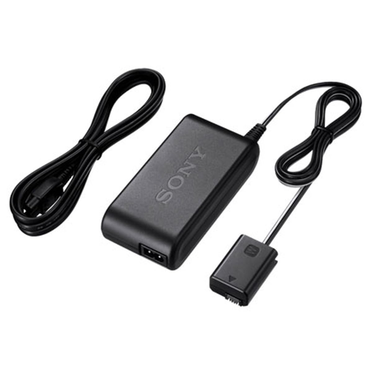 Sony ACPW20 AC Power Adapter - Black | Replacement Charger for Sony Cameras & Camcorders | Perfect for Travel & Home Use