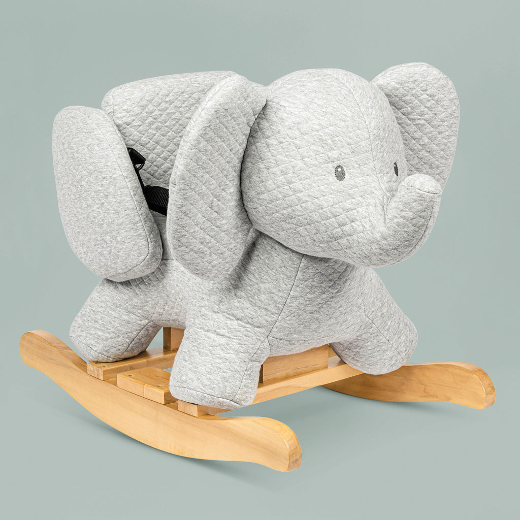 Natto Tembo Elephant Rocker - Fun and Safe Baby Rocking Toy for Toddlers, Perfect for Playtime and Nursery Decor