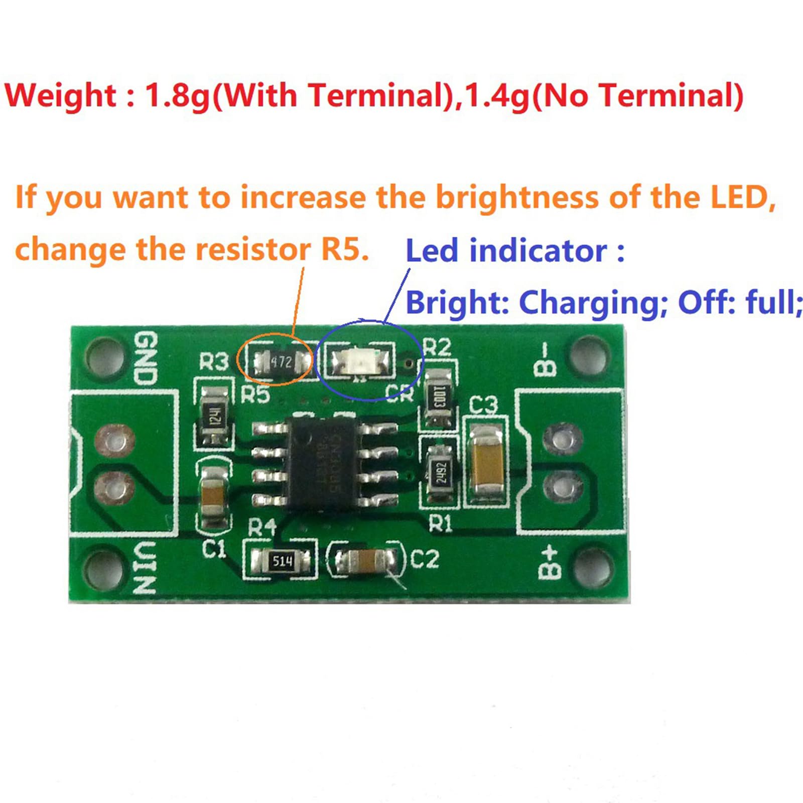 1S/2S/3S NiMH Battery Charger - 1.5V 3V 4.5V CV Charging Module Board (No Dedicated Board) - Perfect for RC Toys, Flashlights & Electronic Devices