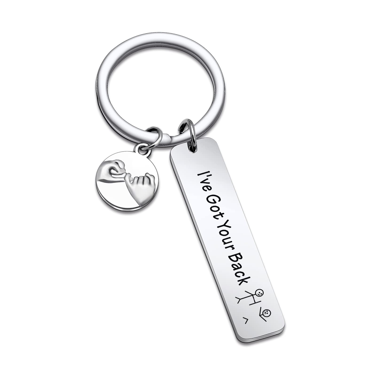 RSZOTW Motivational Keychain - Inspirational Jewelry Gift for Best Friend, Daughter & BFF - Thoughtful Present for Birthdays, Graduation & Special Occasions