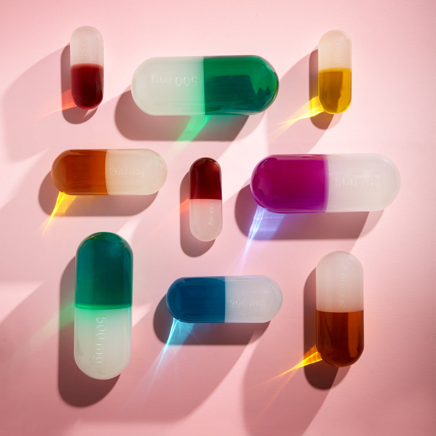 Medium Acrylic Pill Organizer - 7-Day Weekly Pill Box with AM/PM Compartments for Vitamins, Supplements & Medication - Perfect for Travel, Home & Daily Use