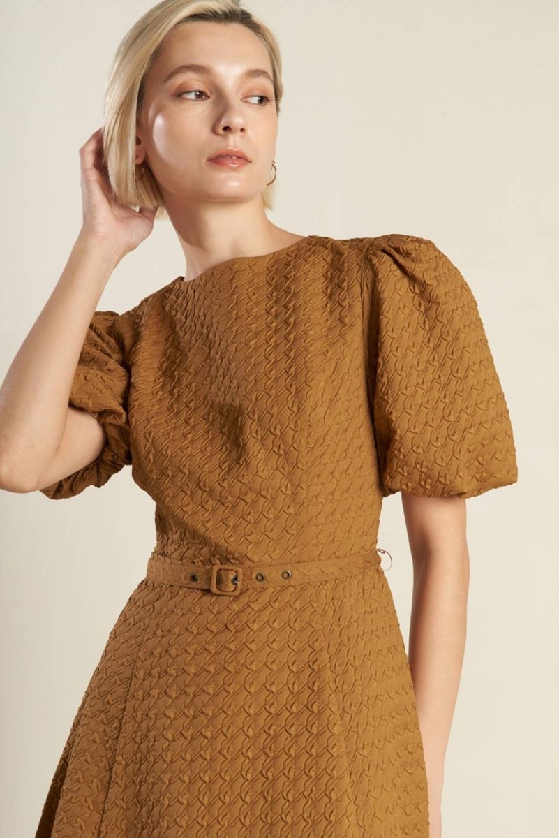 Can't Stop Me Woven Midi Dress - Flowy Summer Dress for Women, Beach Cover Up, Boho Chic Outfit for Vacation & Date Night