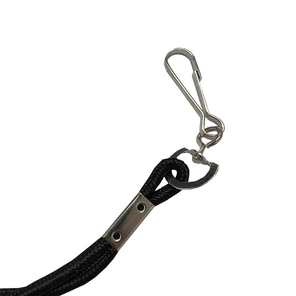 Official FC Referee Neck Lanyard with Whistle Holder - Adjustable Black Sports Lanyard for Soccer Referees, Coaches, and Officials - Perfect for Games, Tournaments, and Training Sessions