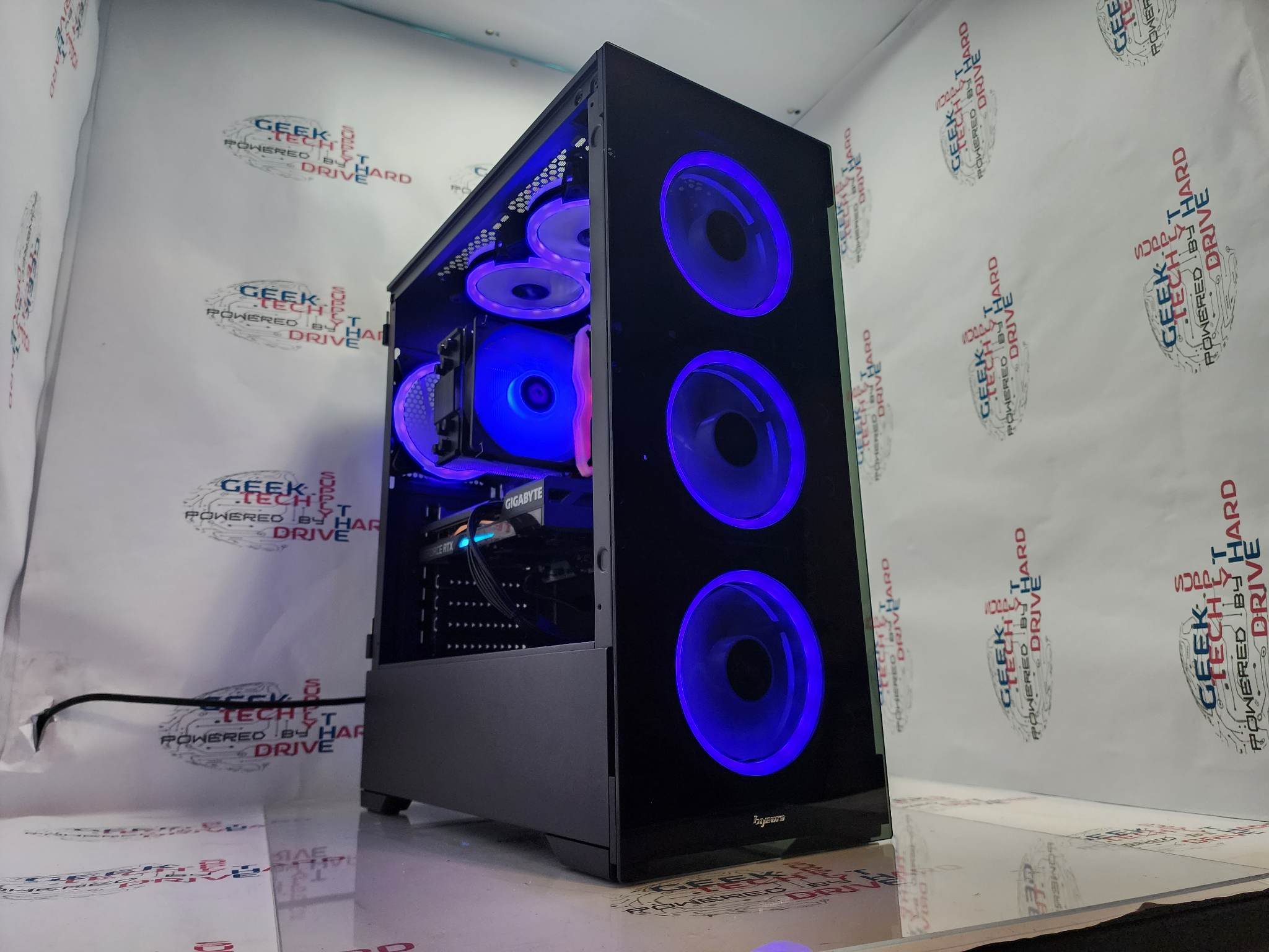 Custom Gaming PC Desktop Computer - AMD Ryzen 7 7800X3D, 2TB SSD, 64GB DDR5 RAM, NVIDIA RTX 4060 Ti, Black Vog A620M - Ultimate Gaming & Streaming Setup for Esports & 4K Gaming
