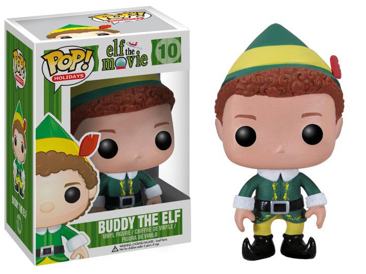 Buddy the Elf Funko Pop! Vinyl Figure #10 (Vaulted) - Perfect for Christmas Decorations, Elf Movie Collectibles & Gifts