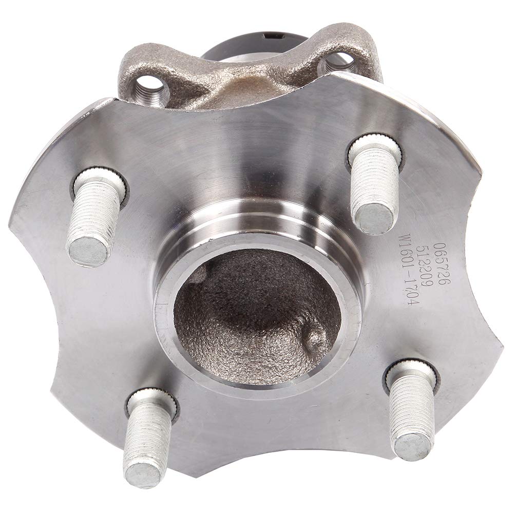 512209 Rear Wheel Bearing and Hub Assembly Compatible with 2004-2006 Scion xB & 2000-2005 Toyota Echo - 4 Lug ABS - Perfect for Smooth Driving and Vehicle Maintenance