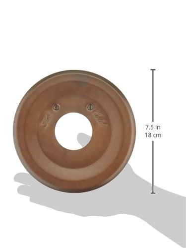 Rohl C7900ATCB Country Bath Round Faceplate Escutcheon for A4914 Thermostatic Mixer Trim in Tuscan Brass – Perfect for Vintage & Farmhouse Style Bathrooms