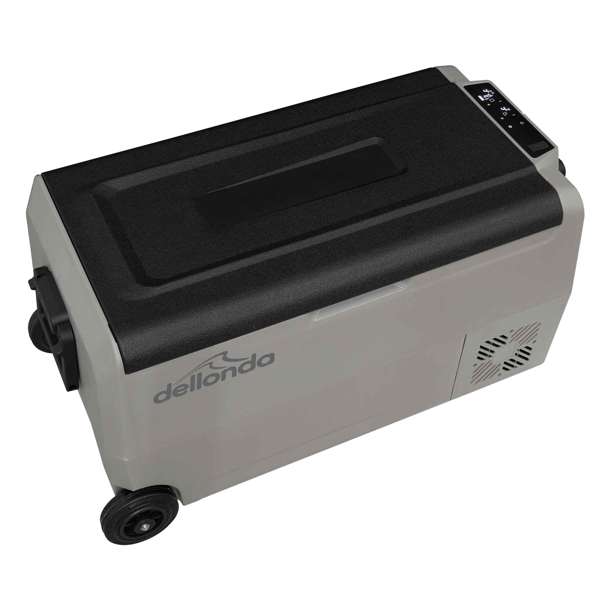 Dellonda 36L Portable Car Fridge Freezer - 12V/24V/230V Dual Zone Compressor Cooler DL131 - Perfect for Road Trips, Camping & Outdoor Adventures