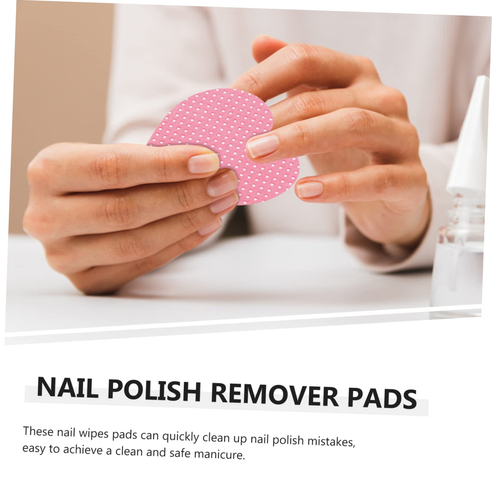 Minkissy 800 Sheets Eyelash & Nail Glue Remover Pads - Reusable Cotton Polish Cleanser for False Lashes & Nail Art - Perfect for Travel, Salon & Home Use