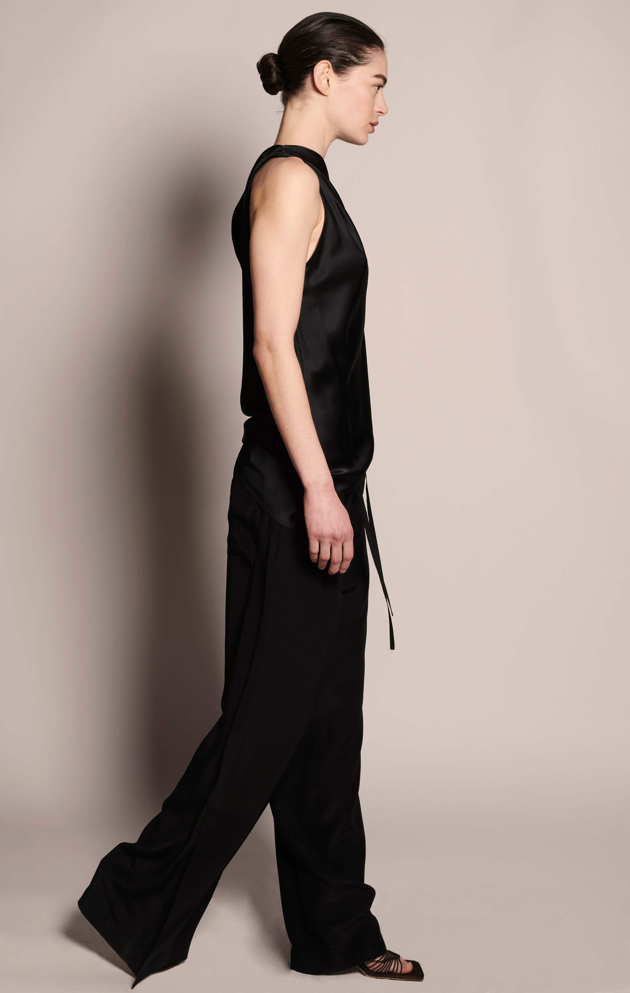 Asymmetric Draped Shoulder Tops for Women - Trendy Black Blouse for Night Out & Party | Elegant Off-Shoulder Casual Tops
