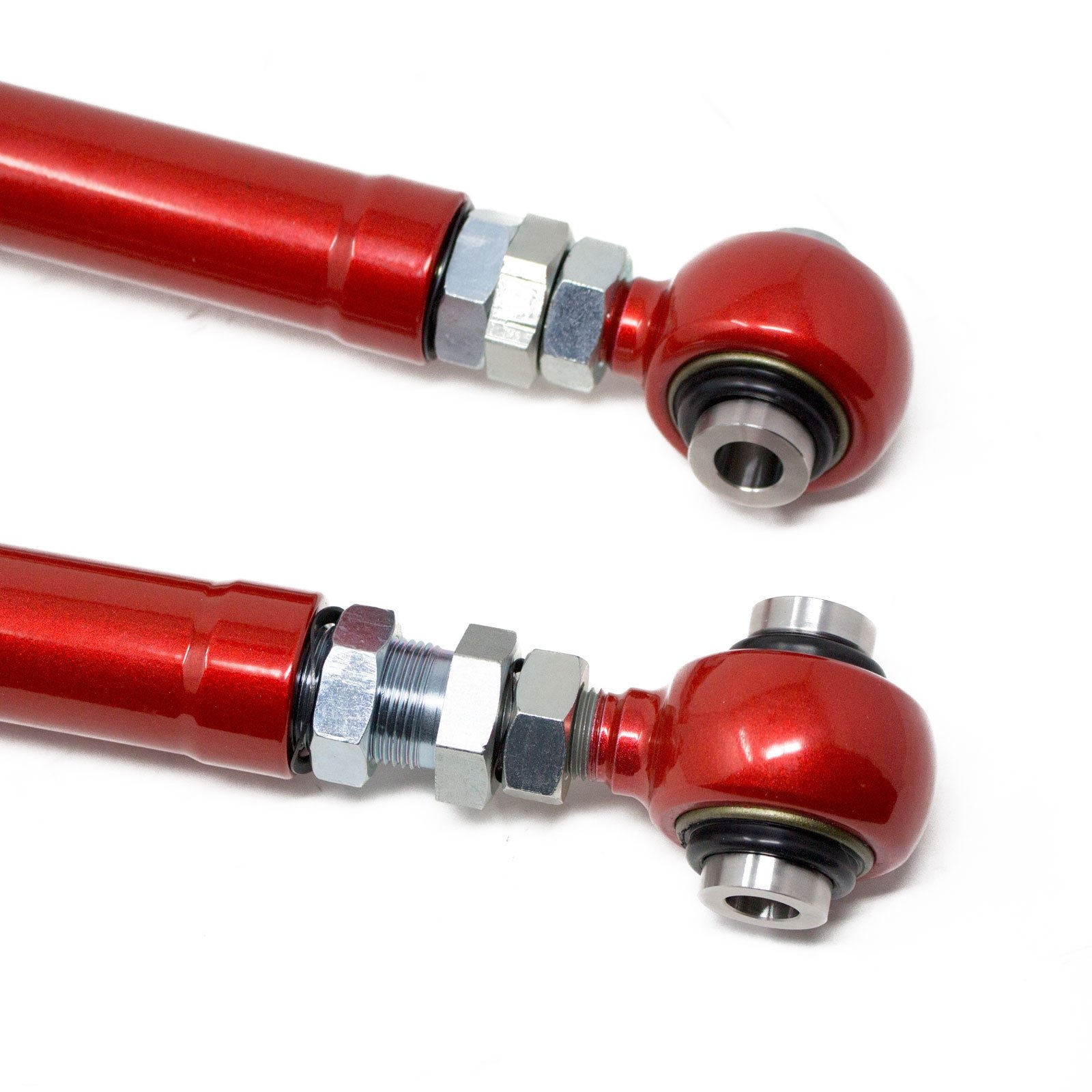 Godspeed AK-190-D Adjustable Toe Rear Control Arms - Compatible with Infiniti G37 Coupe & Sedan 2008-2013 | Spring Bucket Arms Conversion Kit (Set of 2) | Perfect for Performance Upgrades & Suspension Tuning