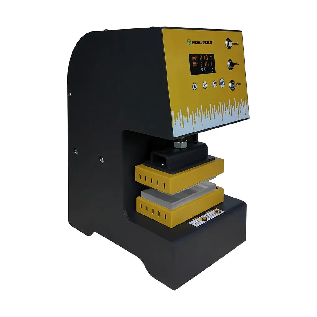 Rosineer Auto Hybrid 4 Ton Rosin Press Machine for Home & Commercial Use - Perfect for Extracting Essential Oils, CBD, and Rosin from Hemp, Flowers & Herbs