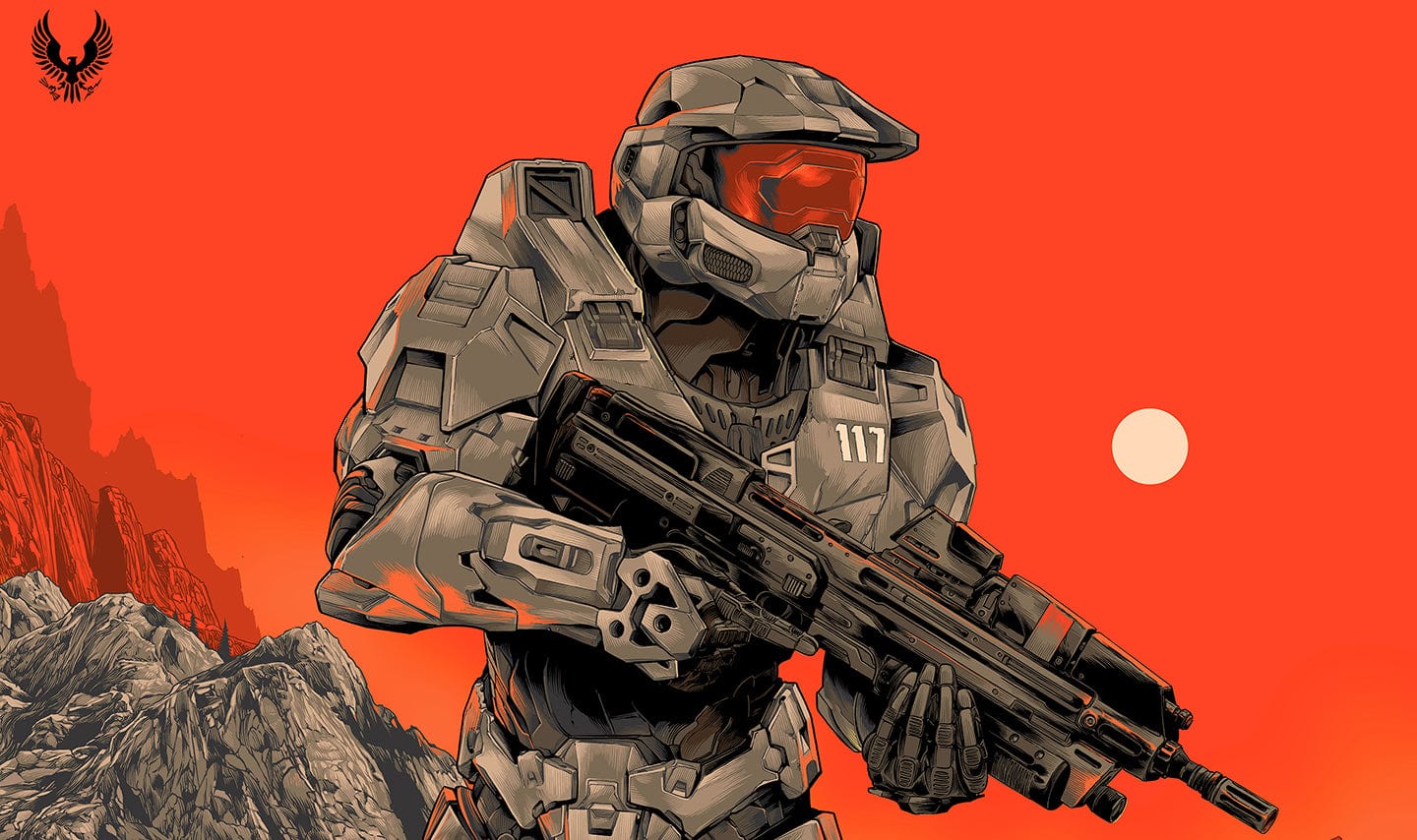 Halo Infinite: Forever We Fight - Official Licensed Portrait Poster for Gaming Room Decor, Wall Art & Gamer Gifts - Perfect for Xbox Fans & Collectors