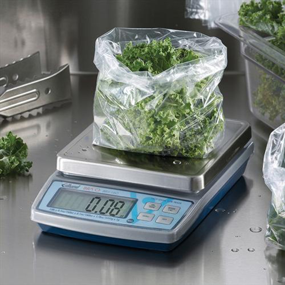 Edlund BRV-160 Bravo! 10 Pound Digital Kitchen Scale for Precise Food Weighing - Perfect for Baking, Cooking, and Portion Control in Restaurants & Home Kitchens