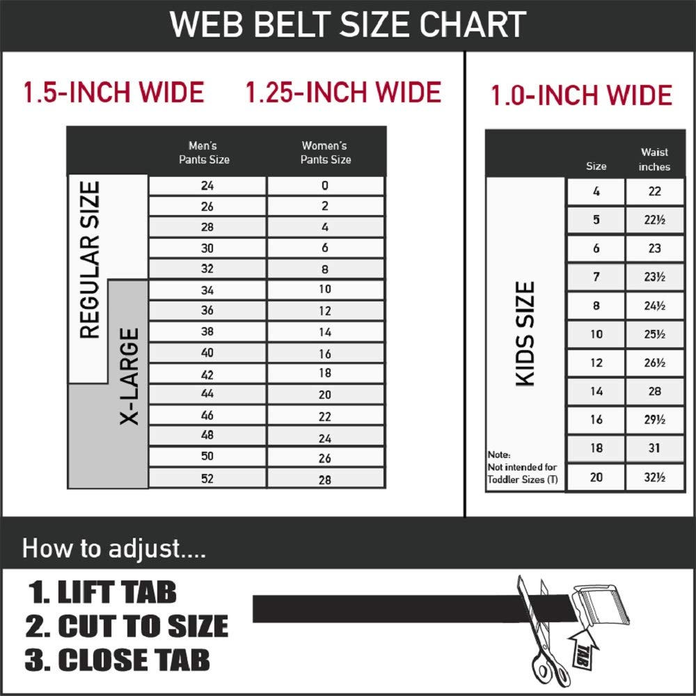 SpongeBob SquarePants Men's Web Belt - Adjustable 1.5