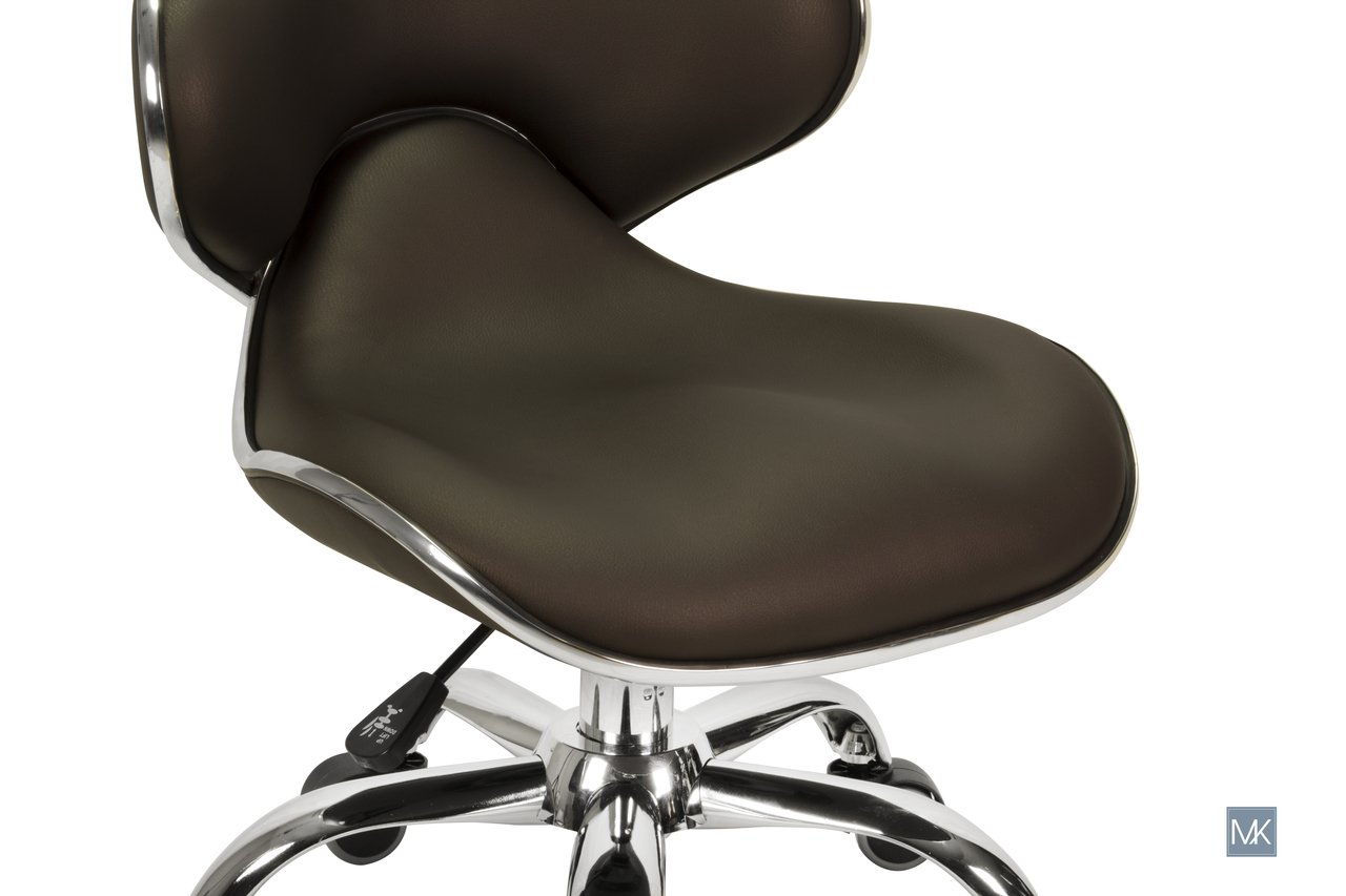 MAYAKOBA Set of 2 Adjustable Pedicure Stools with Pneumatic Pump - UMI COFFEE Salon Chairs for Comfortable Nail & Pedicure Services | Perfect for Nail Salons, Spas & Home Beauty Stations