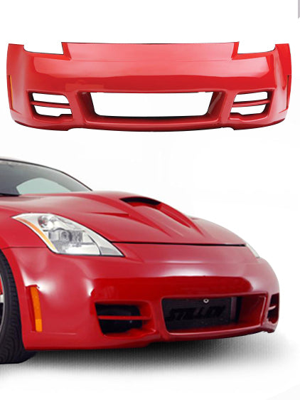 2003-2008 Nissan 350Z Z33 Front Bumper Cover (Series 2) - Replacement Part #1035010 - Perfect for Performance Upgrades & Car Restoration Projects