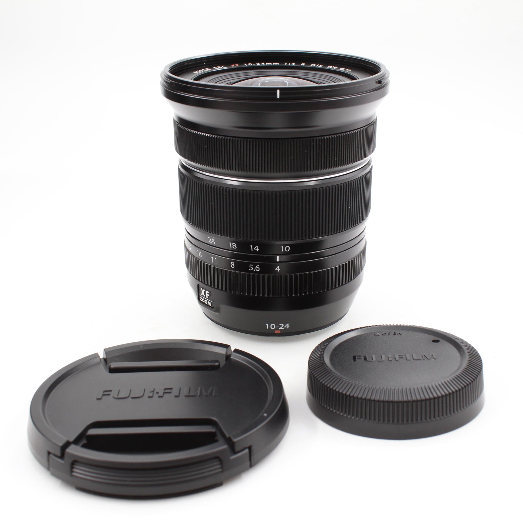 OPEN BOX EXCELLENT Fujifilm XF 10-24mm f/4 R OIS WR Lens - Wide Angle Zoom Lens for Landscape, Architecture & Travel Photography